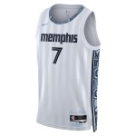 Maillot NBA Memphis Grizzlies Santi Aldama Nike 2025-26 City Edition Gris Swingman - Homme